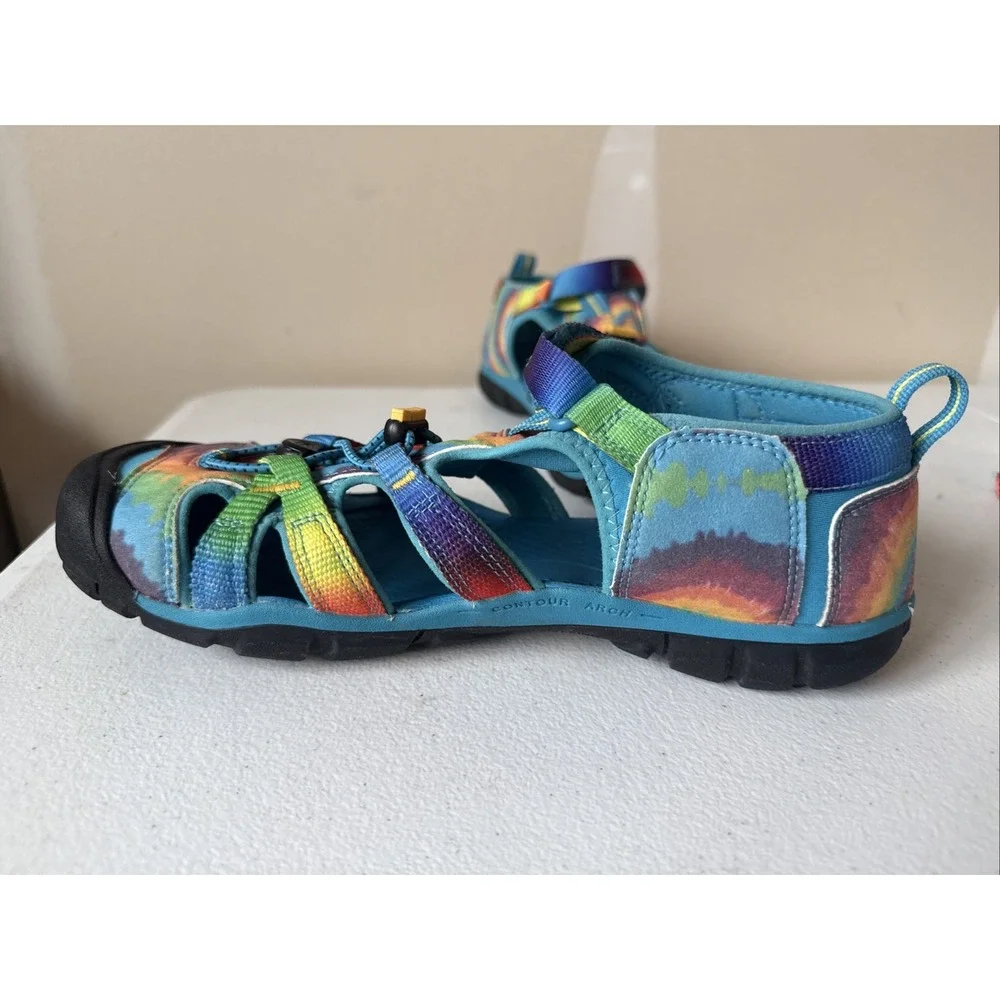KEEN Rainbow Tie-Dye CNX Sandals